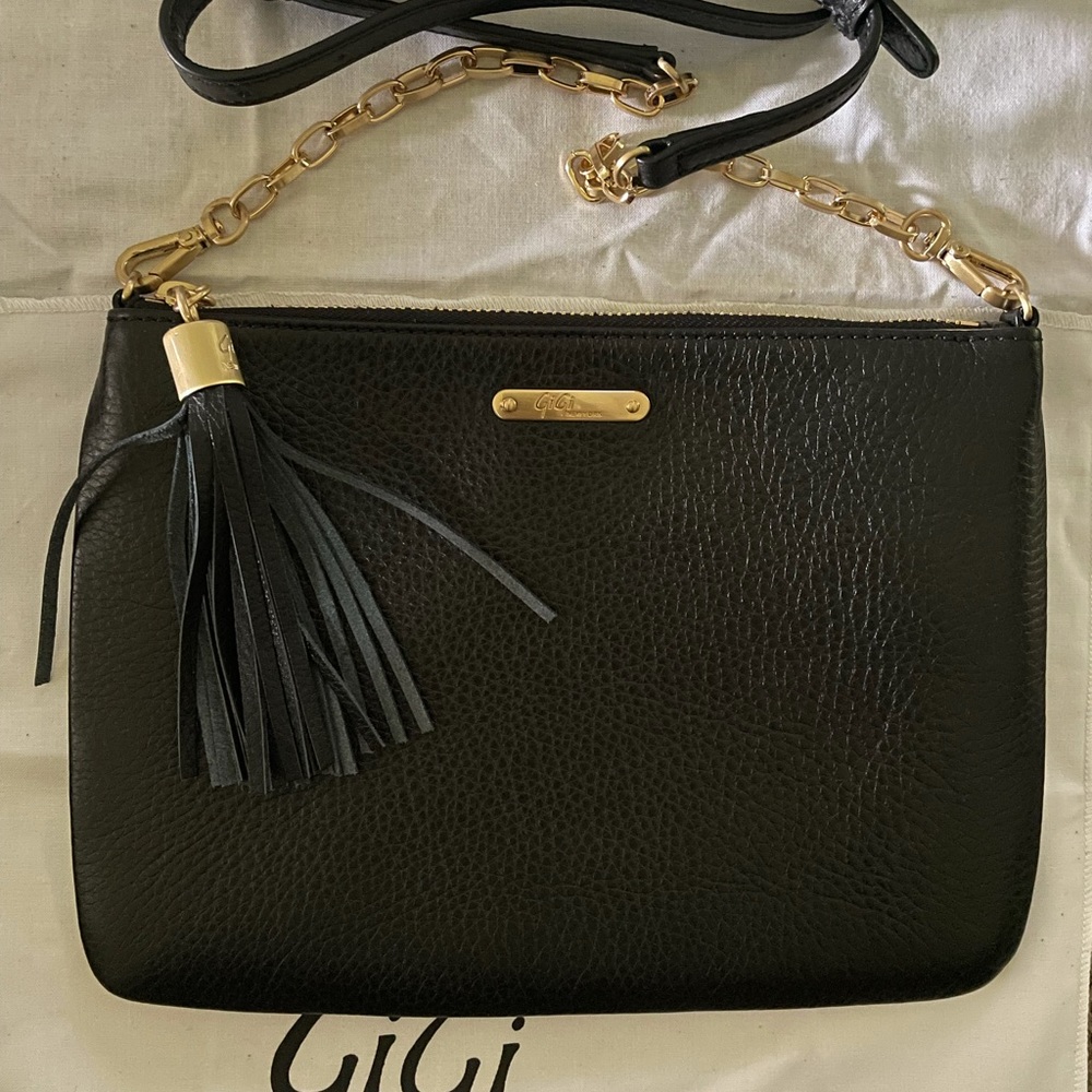 Gigi New York leather crossbody. New without tags.
